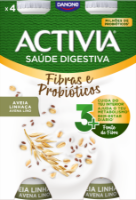 Imagem de Iogurte Líquido Activia Aveia Linhaça 155 G