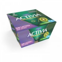 Imagem de Iogurte Sólido Activia Kiwi Sem Lactose 4 X 120 G