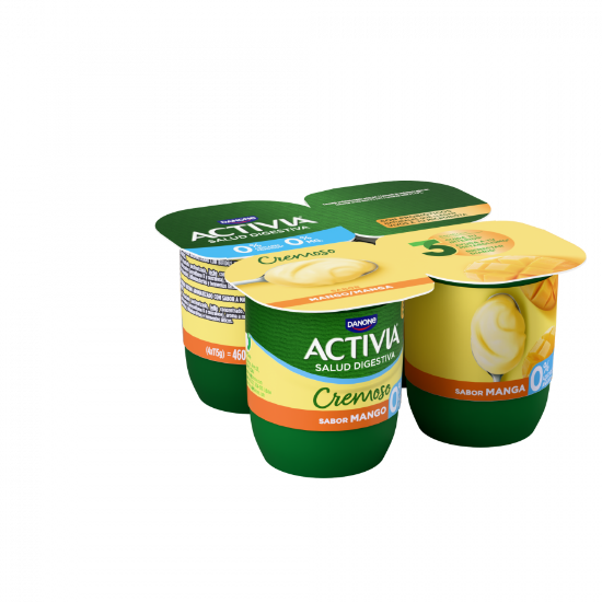 Imagem de Iogurte cremoso 00% activia manga 4x115 G