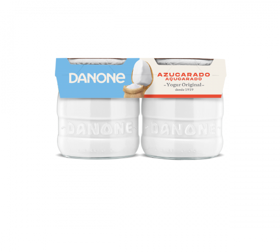 Imagem de Iogurte Sólido Puro Danone Natural Açucarado 2 X 135 G