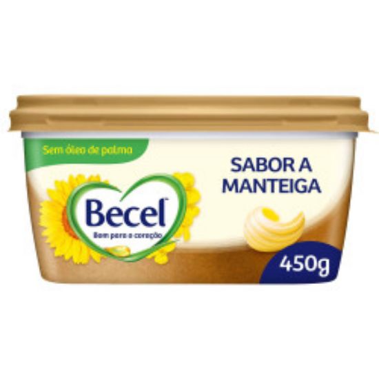 Imagem de CREME VEGETAL BECEL SABOR MANTEIGA 450G