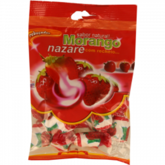 Imagem de DROPS RECHEIO NAZARÉ MORANGO 100 GR