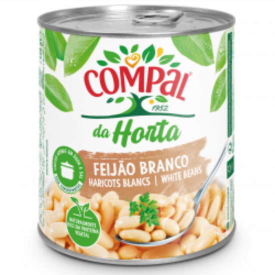 Imagem de FEIJÃO COMPAL BRANCO 845/468G